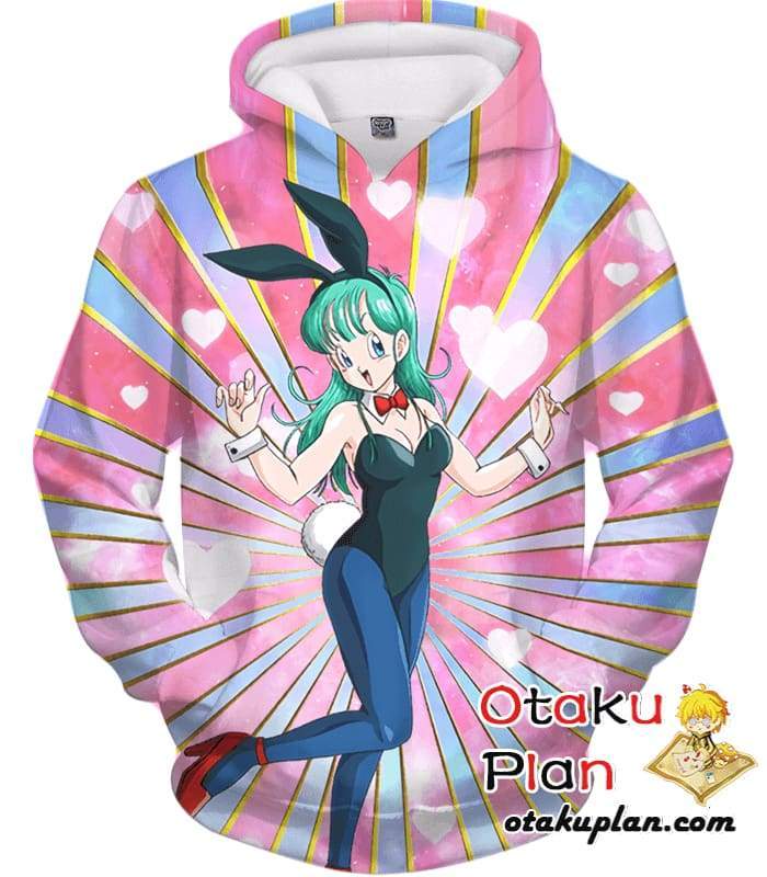 Dragon Ball Z Hoodie – Raging Rabbit Riot Bulma Bunny