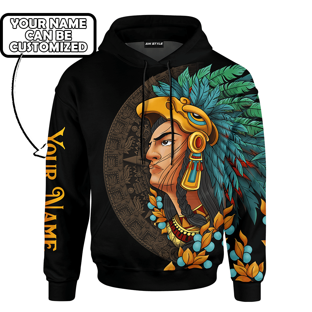 Aztec Couple You And Me We Got This Man Customized 3D All Over Print Hoodie