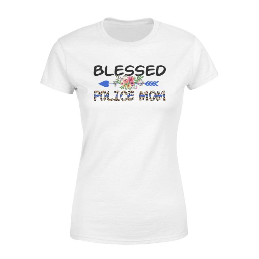 TBL – Blessed Police Mom Leopard Shirt – Standard Women’s T-shirt – DSAPP