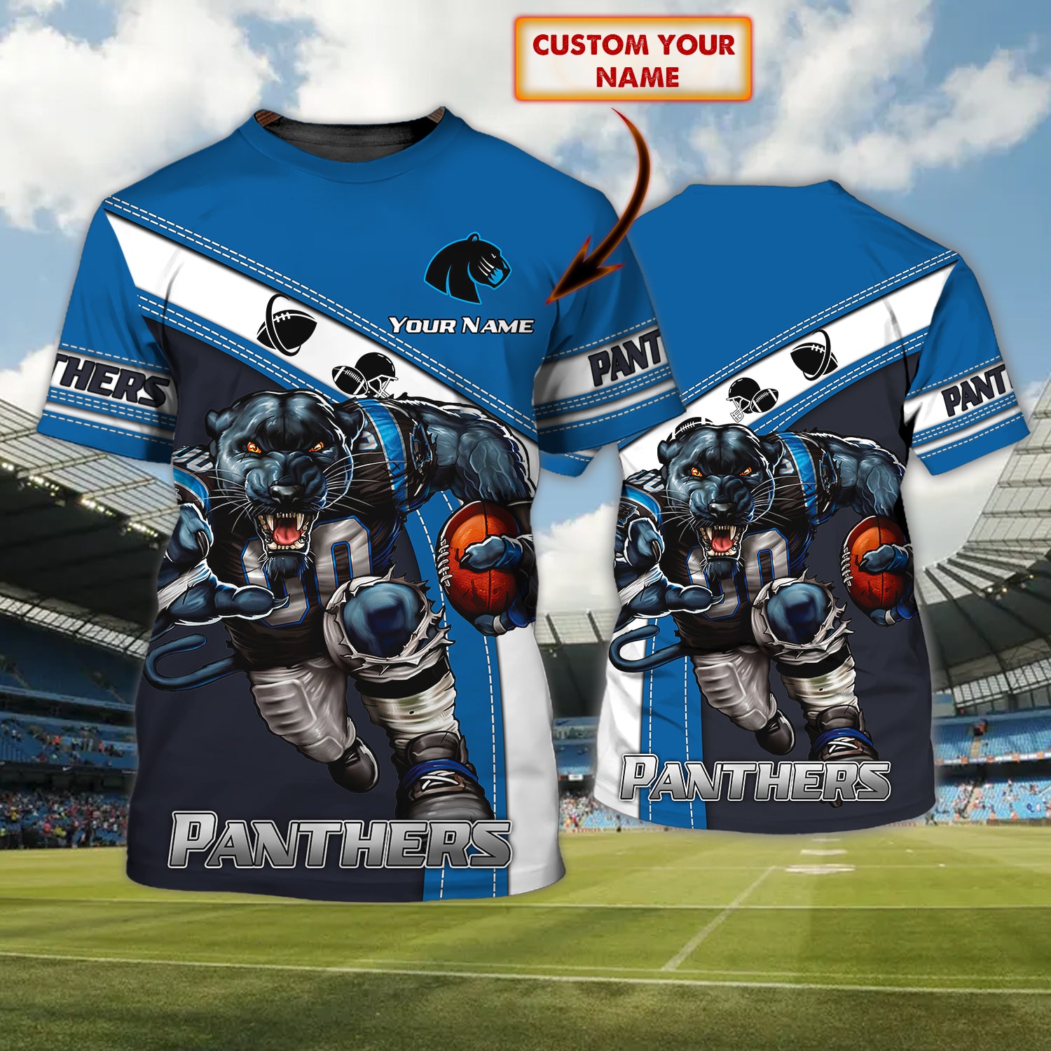 Carolina Panthers – Personalized Tshirt – Tt99