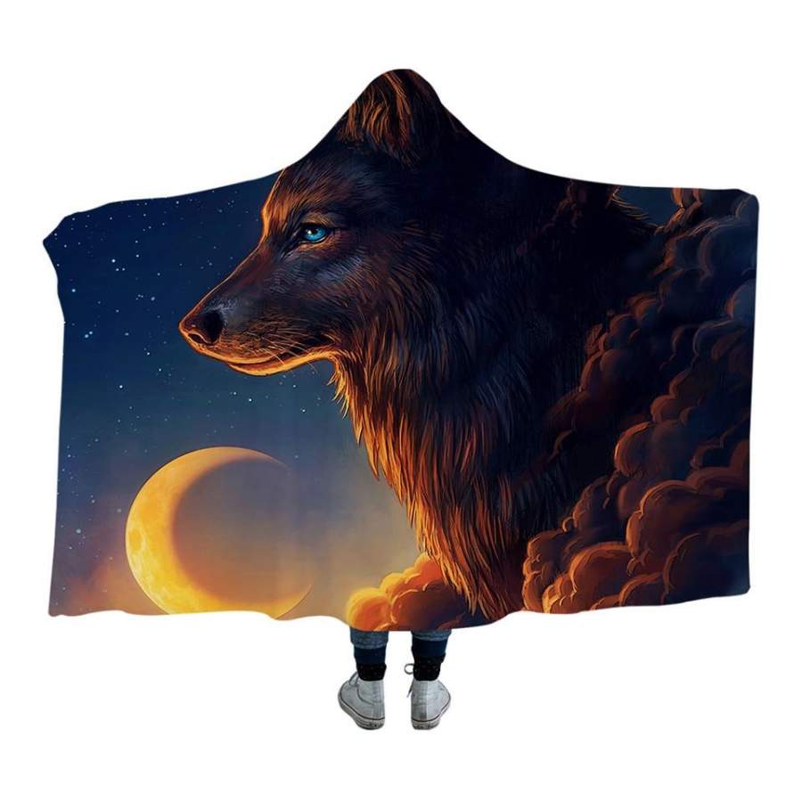 Night Guardian Hooded Blanket