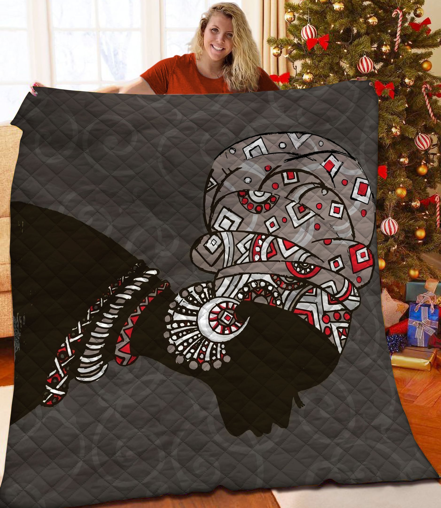 African Afro Women Jfj Quilt Aq