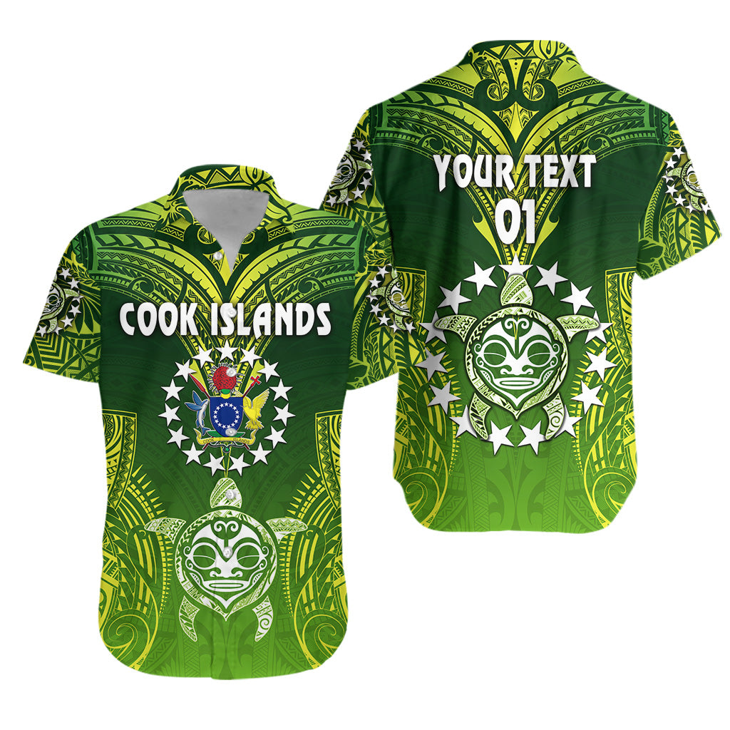 (Custom Personalised) Cook Islands Hawaiian Shirt Happy Independence Anniversary, Custom Text And Number Lt8