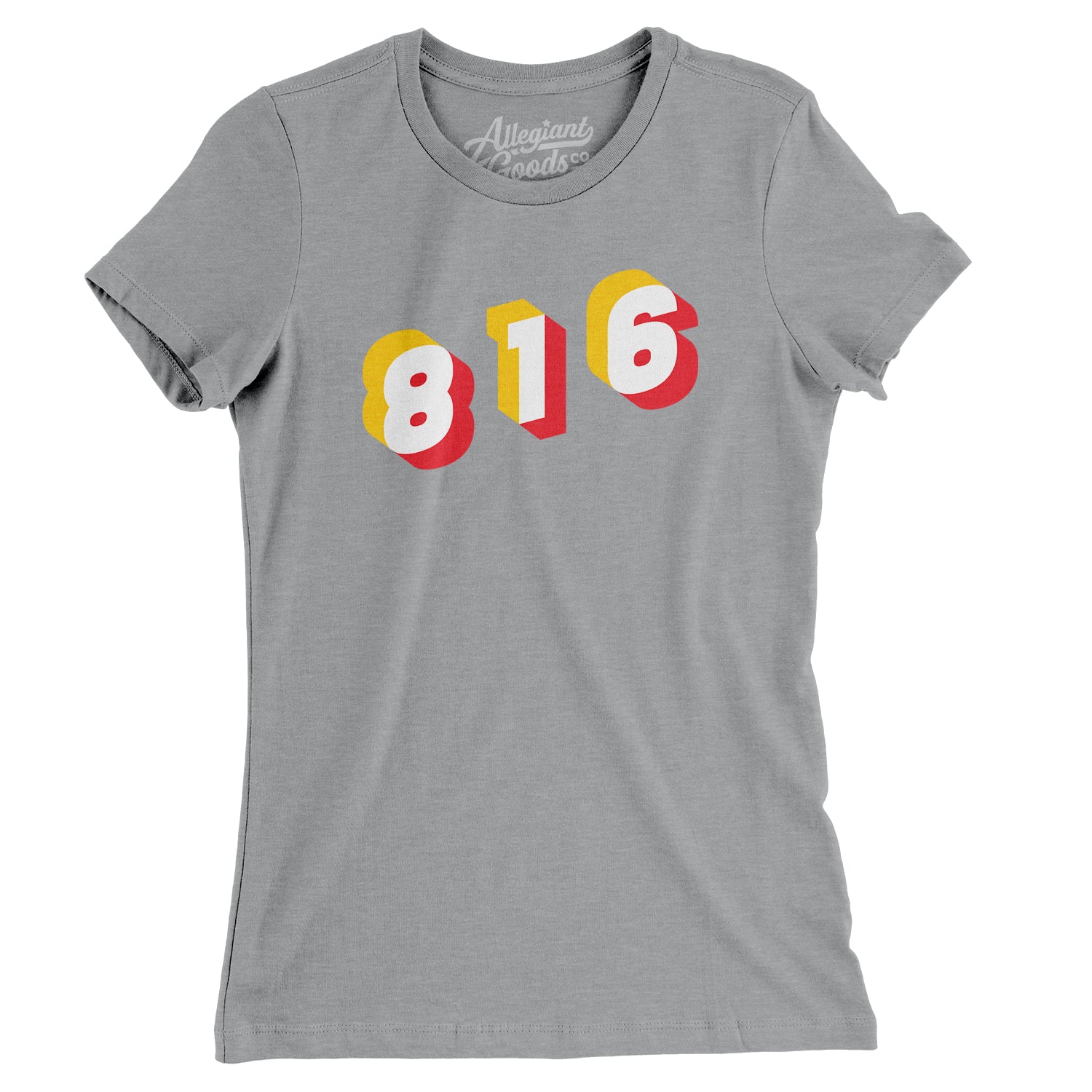 Kansas City 816 Area Code Women’s T-Shirt