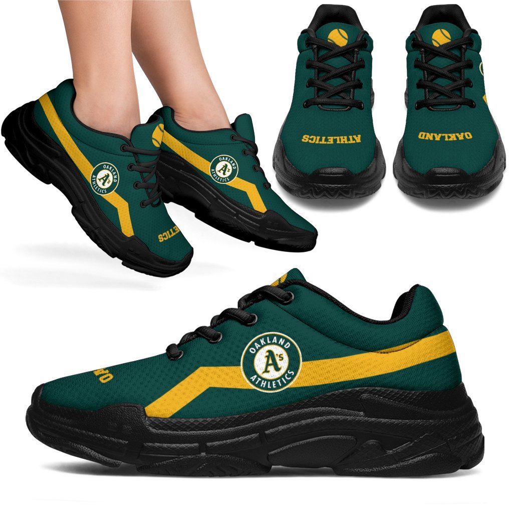 Edition Chunky Sneakers With Pro Oakland Athletics Shoes