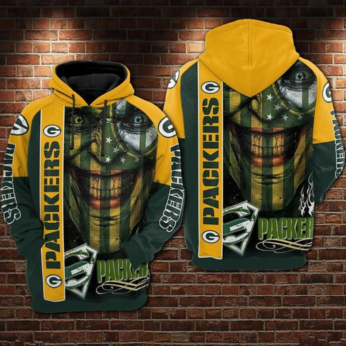 Green Bay Packers 72 Unisex 3D Hoodie Gift For Fans