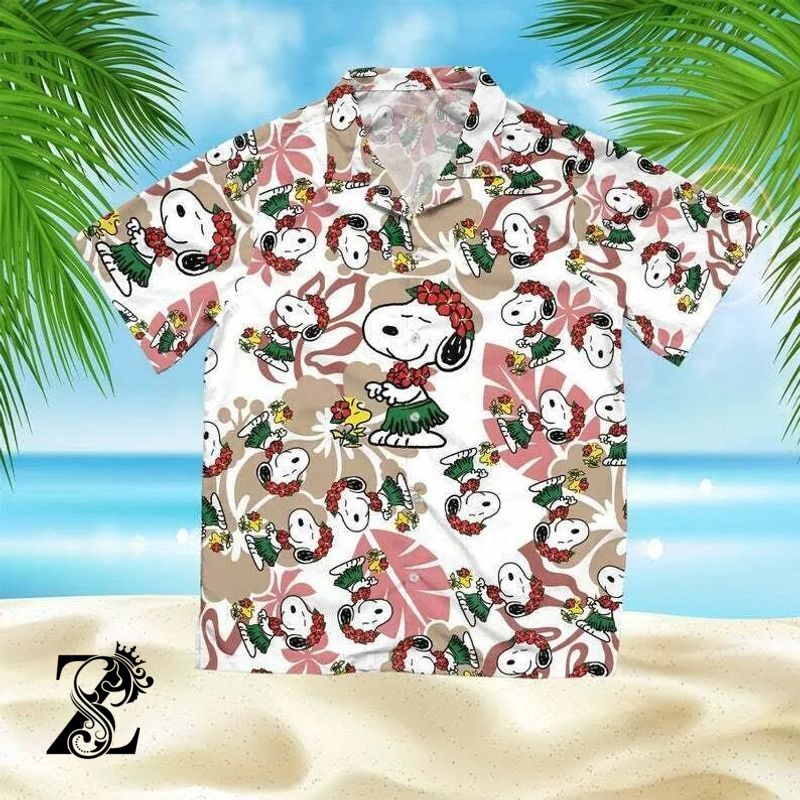 Snoopy Summer Time Youth Adult Hawaii Shirt 5 Ha38260