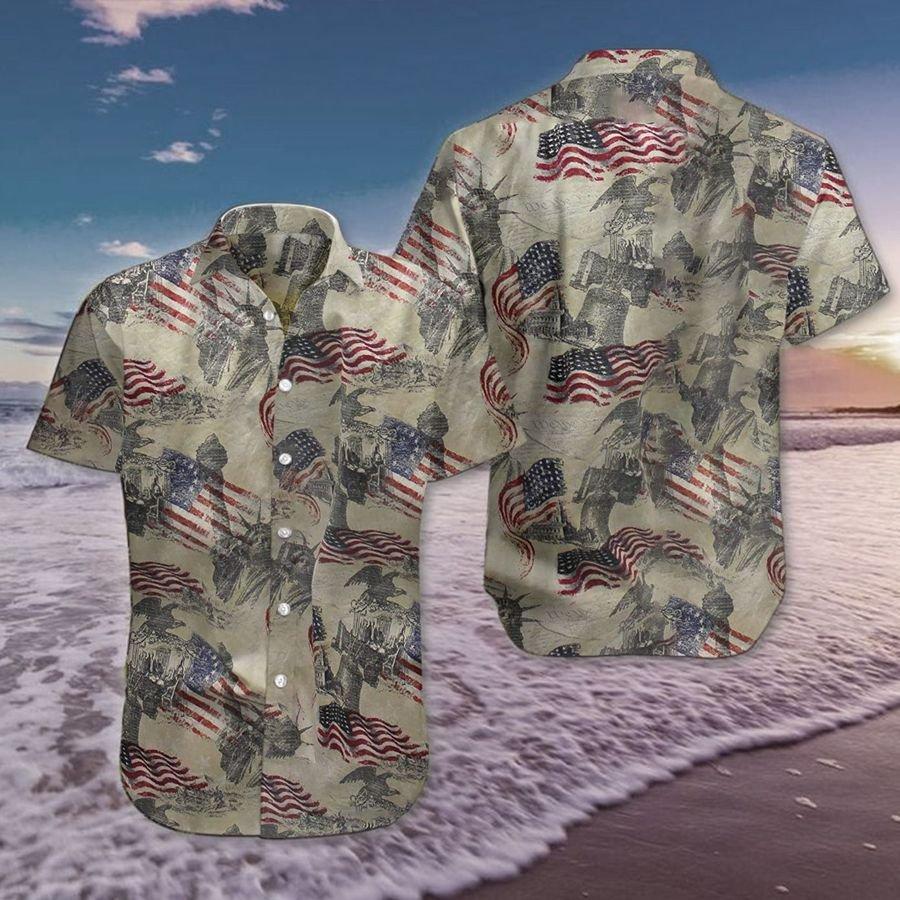 Christian American Flag Aloha Hawaii Shirts For Men Women Ha68252