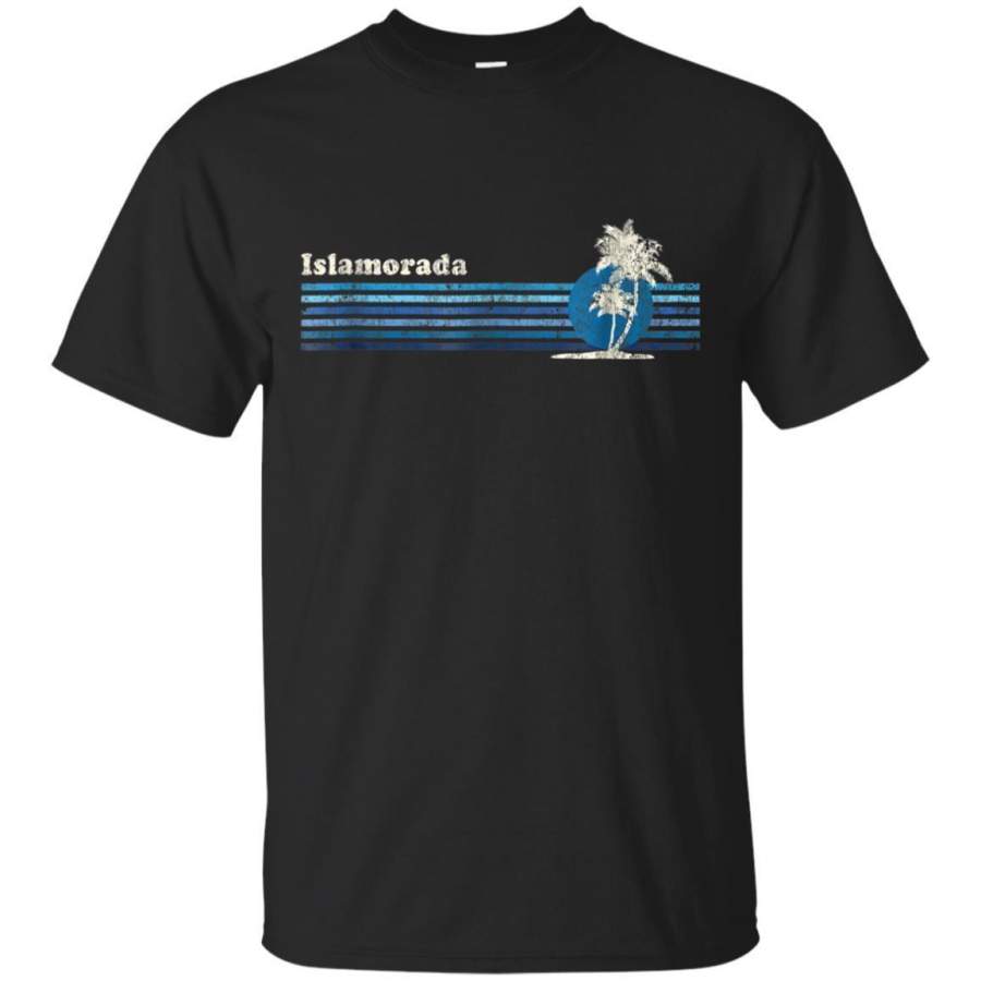 AGR Islamorada Fl Tshirt Vintage 80s Palm Trees Sunset Tee Jaq T-shirt