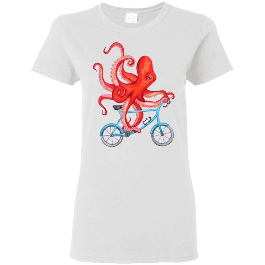 AGR Cycling octopus Womens T-Shirt