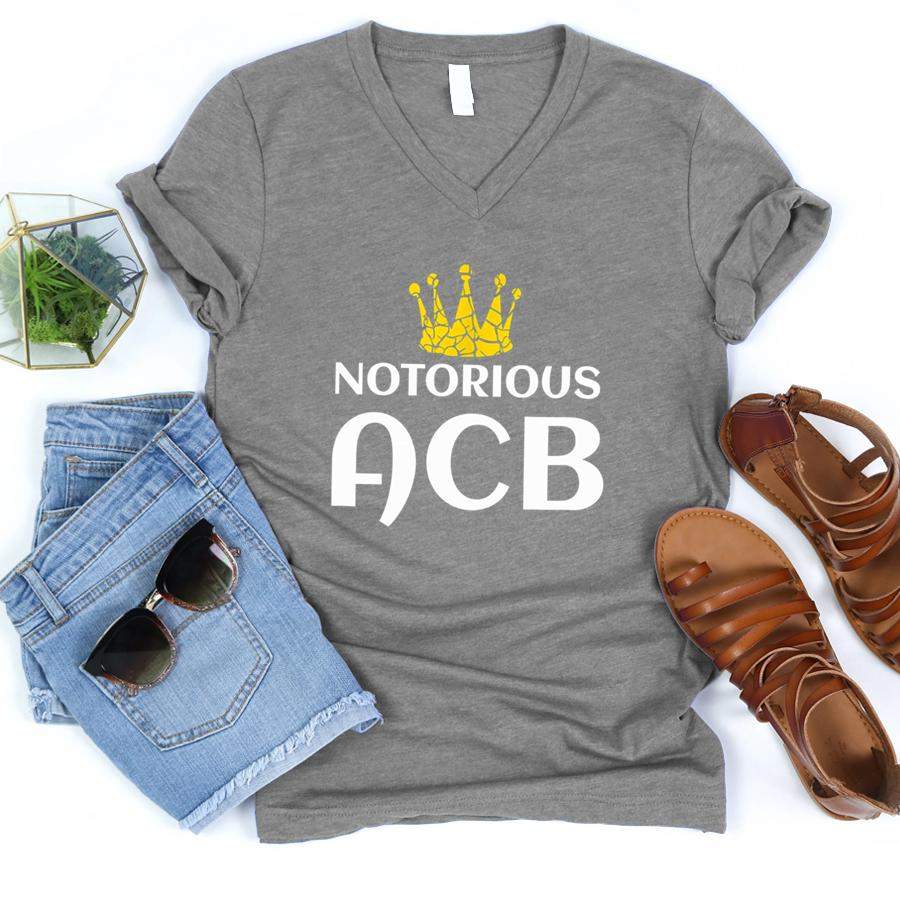 Amy Coney Barrett Notorious ACB SCOTUS Fill That Seat  V-Neck