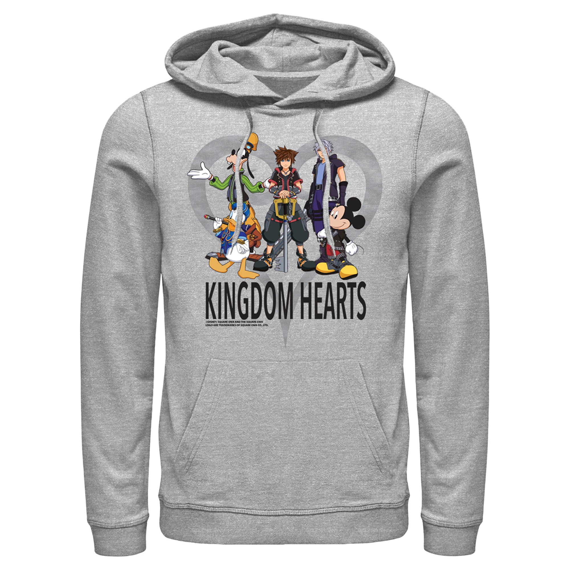 Men’S Kingdom Hearts 3 Box Art Pull Over Hoodie