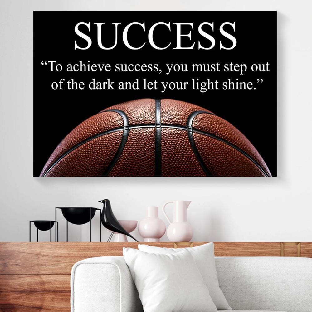 Canvas Prints Success Definition Basketball Horizontal Canvas Wall Art Alluring Canvas Home Decoration