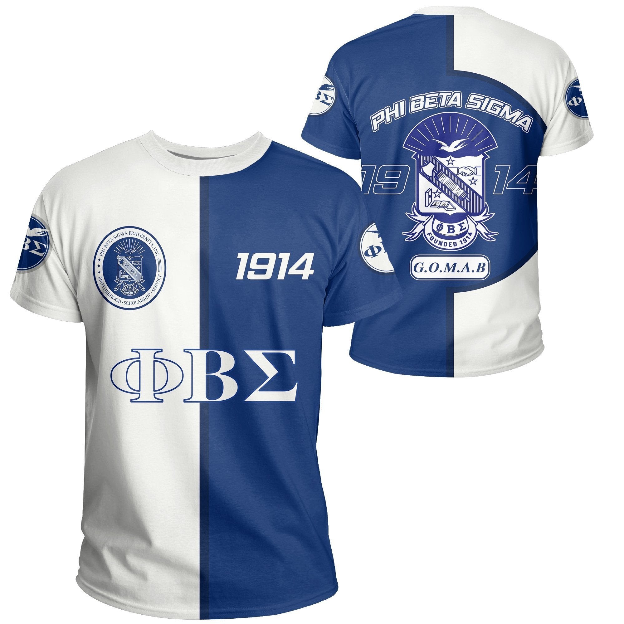 Fraternity Tshirt – Phi Beta Sigma 1914 Tee Cycle Style