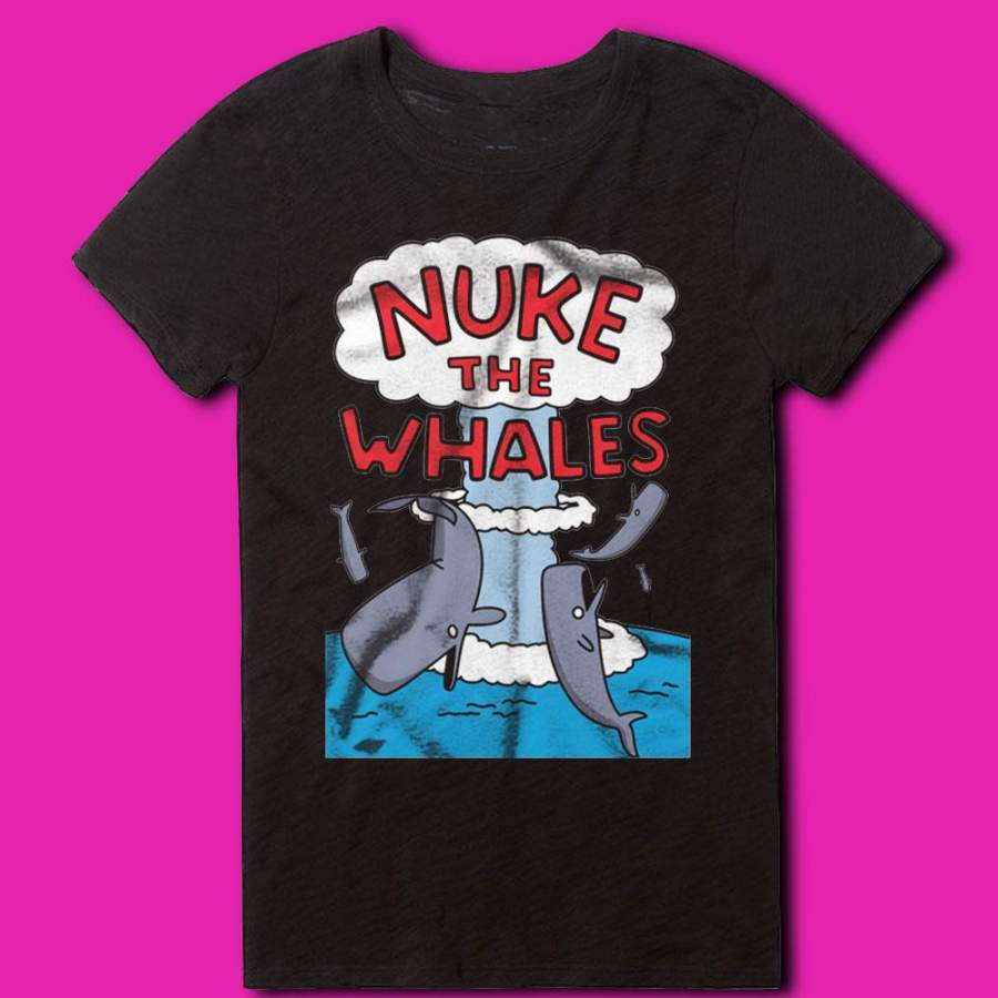 Nuke The Whales Shark Women’S T Shirt