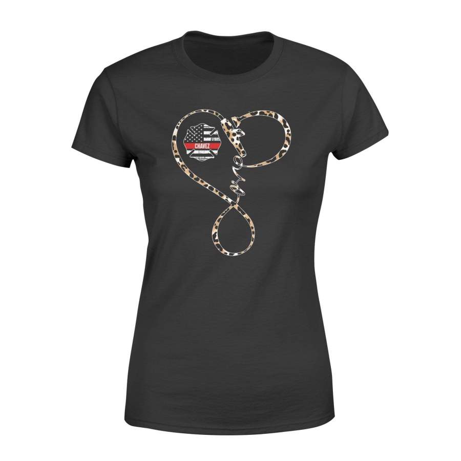 Personalized Shirt – TRL – Leopard Infinity Fire Hose – Standard Women’s T-shirt – DSAPP