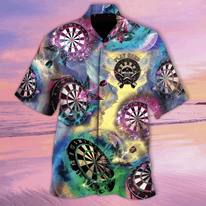 Living In Darts World Hawaii Shirt Unisex Adult Ha6589