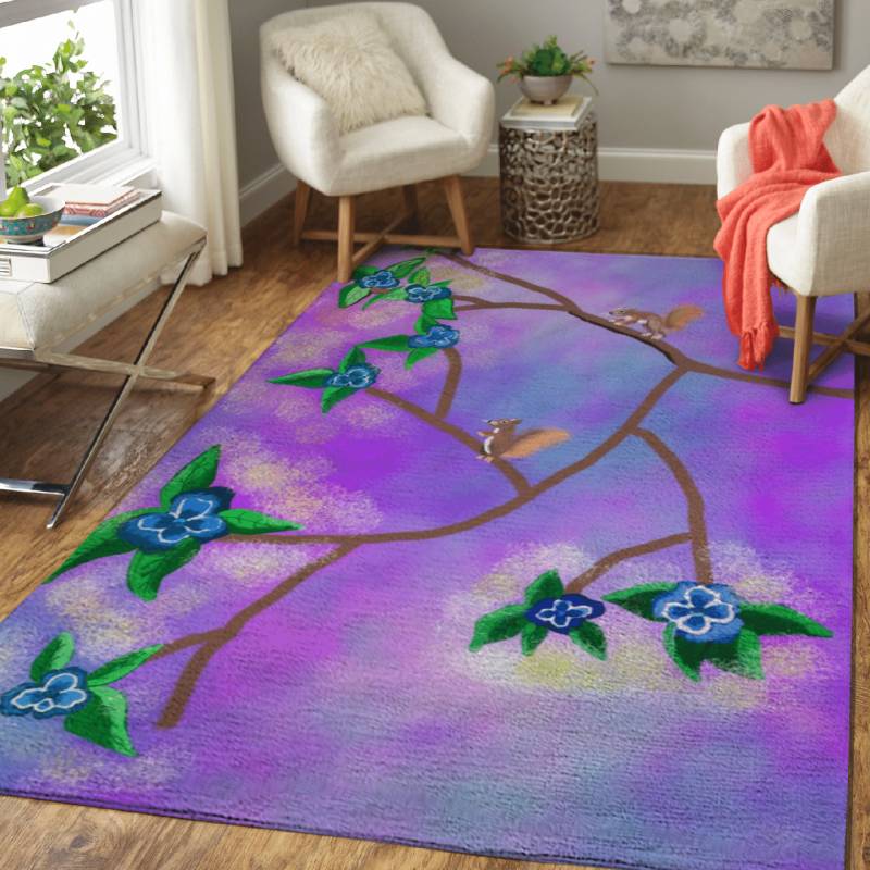 squrriel – Animals Area Rug Carpet