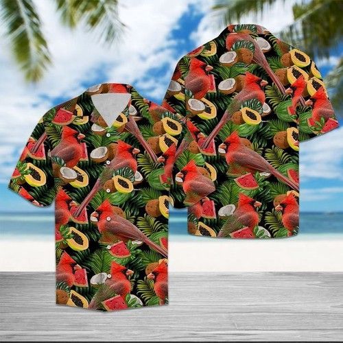 Cardinal Tropical Fruit Hawaii Shirt Summer Ha12734