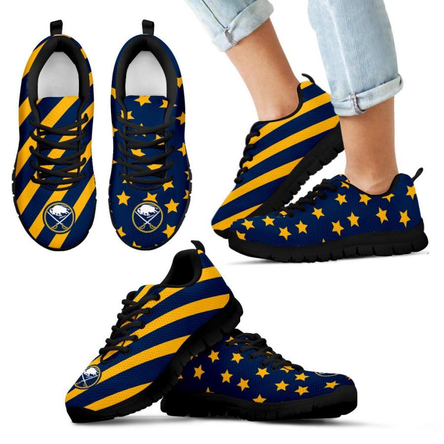 Splendid Star Mix Edge Fabulous Buffalo Sabres Sneakers