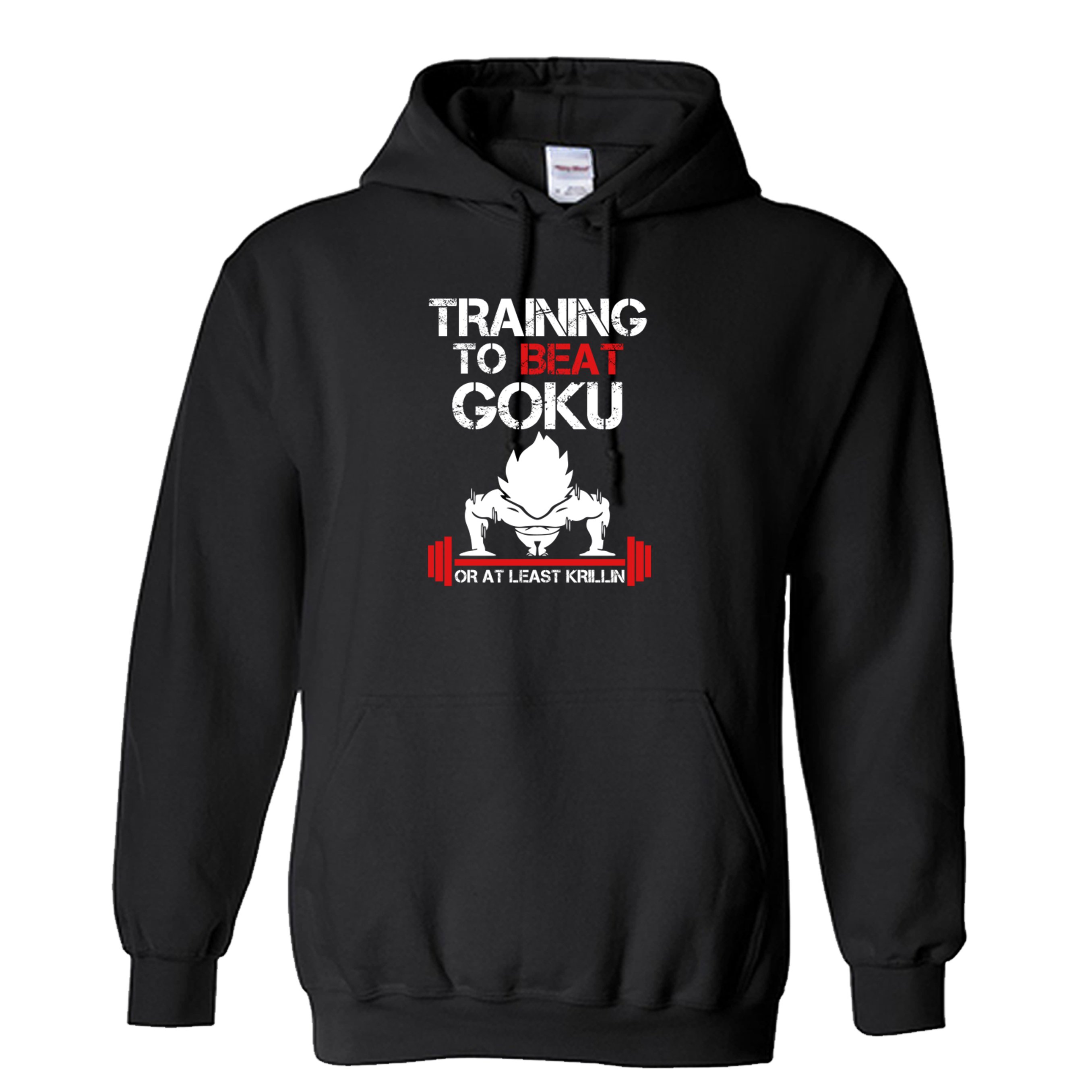 Training To Beat Goku Or At Least Krillin Unisex Hoodie