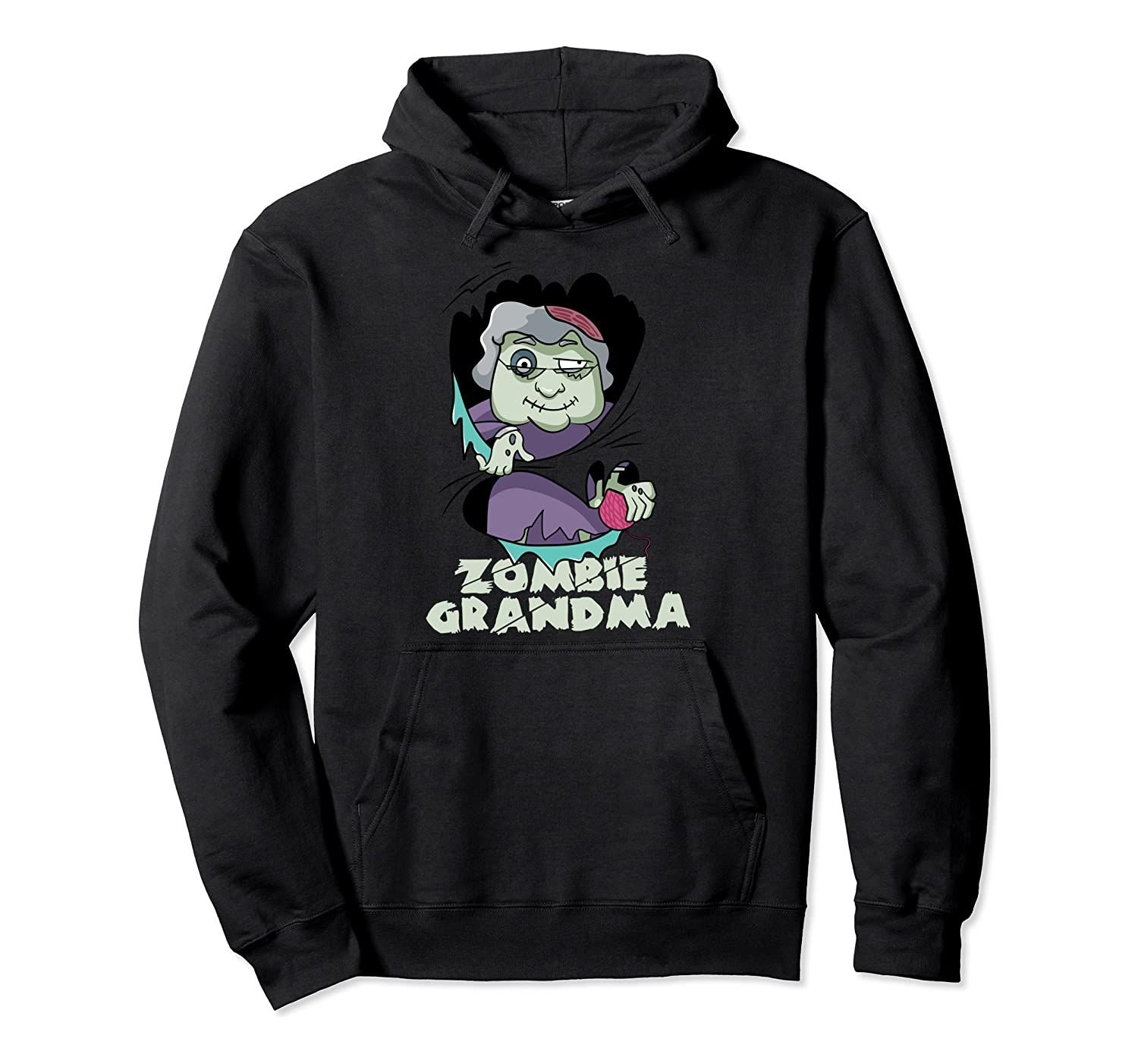 Zombie Grandma Family Halloween Costume Tee Pullover Hoodie, T-Shirt, Sweatshirt