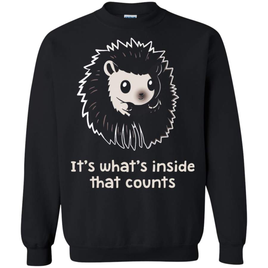 AGR It_s What_s Inside That Counts Porcupine Sweatshirt