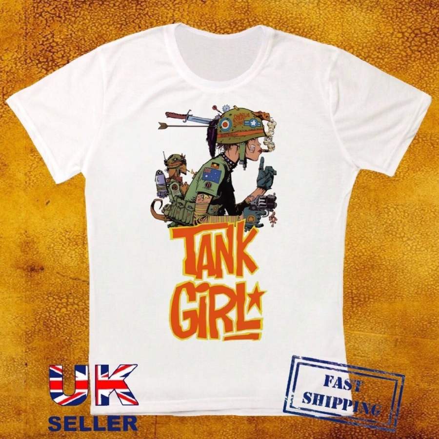 Tank Girl Charlie Don’t Surf Kangaroo Retro Vintage Hipster Men’s T-Shirt