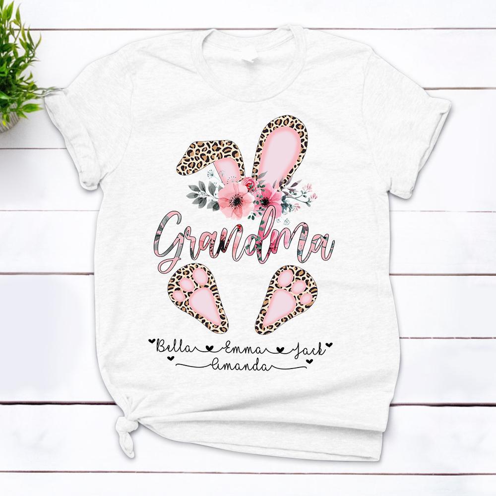 Personalized Nana Bunny Shirts Mens Womens T-Shirt Hoodie Sweatshirt Plus Size Up To 5Xl