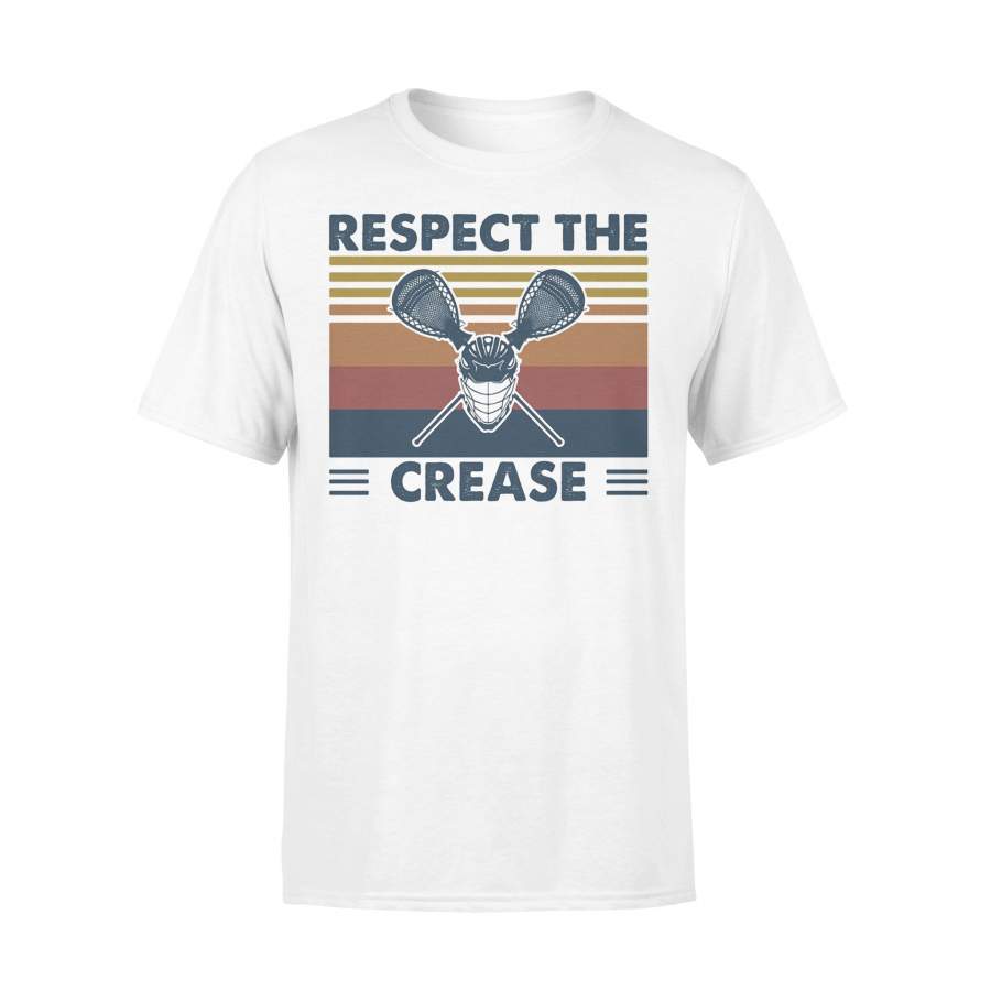 Lacrosse Respect The Crease Vintage T-shirt