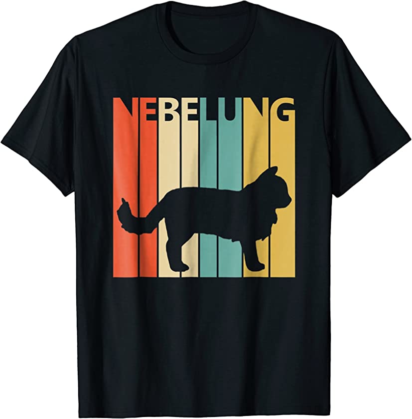 Vintage Nebelung Shirt – Cat Owner Gift T-shirt