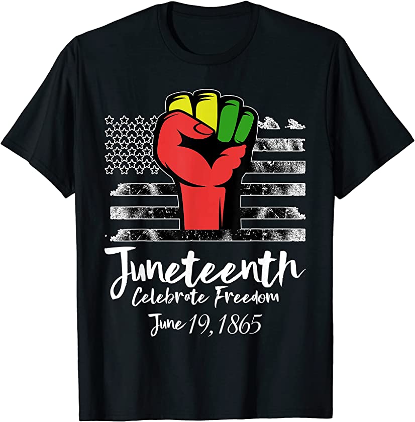 Civil Rights Black Power Fist Juneteenth T-Shirt