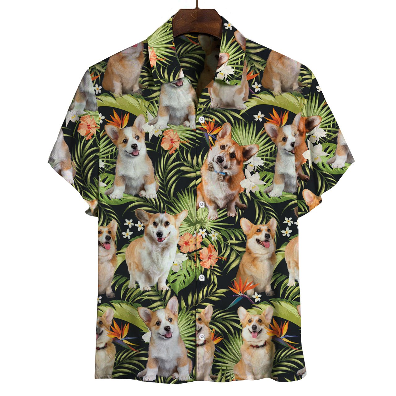 Welsh Corgi Hawaii Shirt Ha59110