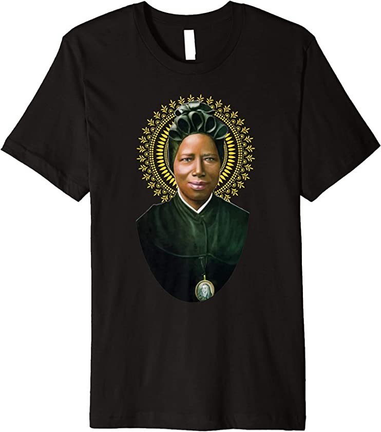 St. Josephine Bakhita African Saints Black Catholic Saint Premium T-Shirt