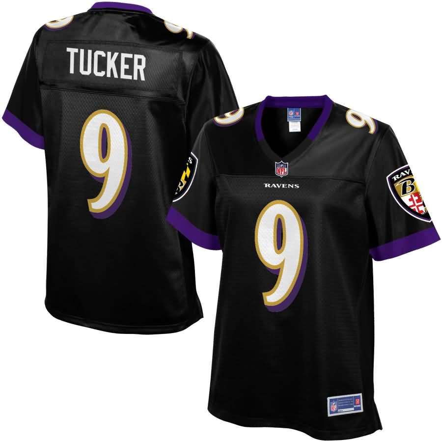 Womens Baltimore Ravens Justin Tucker NFL Pro Line Alternate Jersey