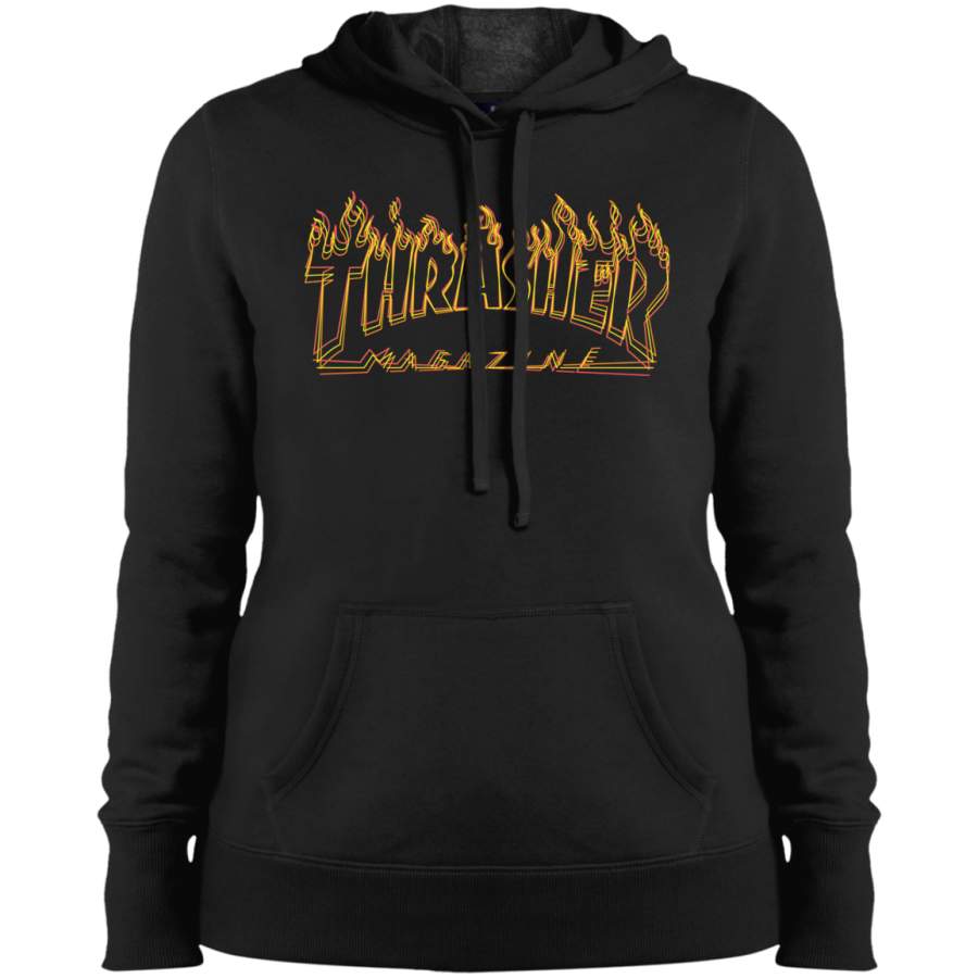 Thrasher Magazine Flame Richter Ladies’ Pullover Hoodie