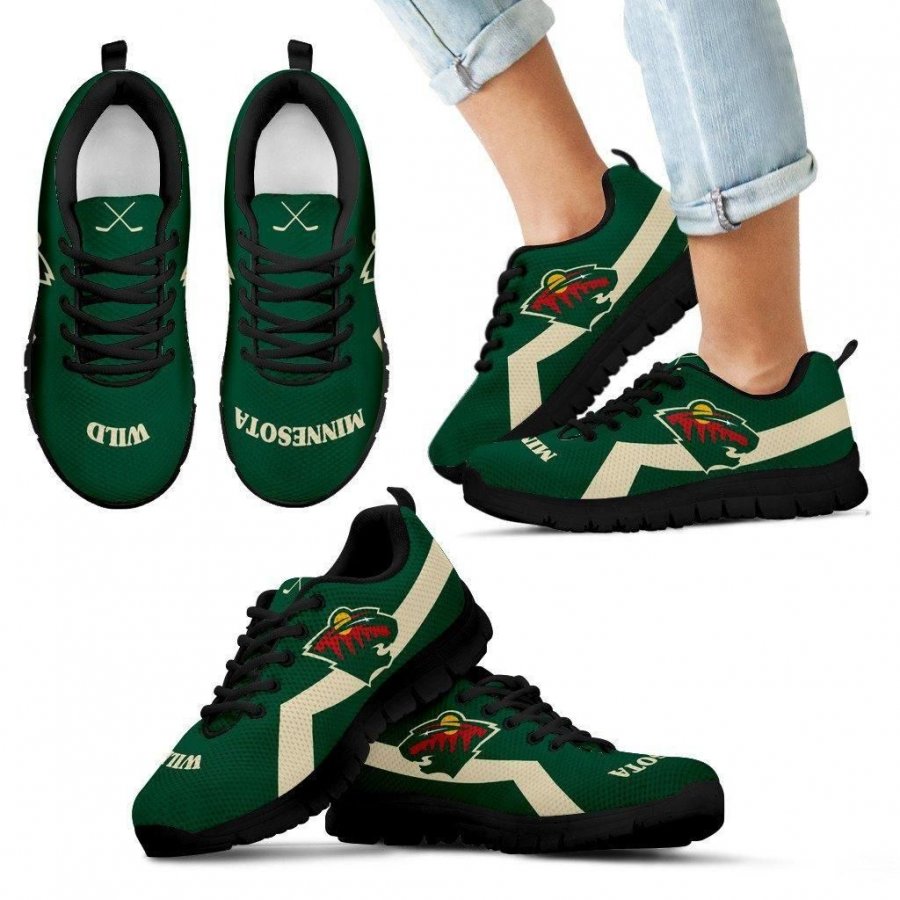 Minnesota Wild Line Logo Sneakers #584