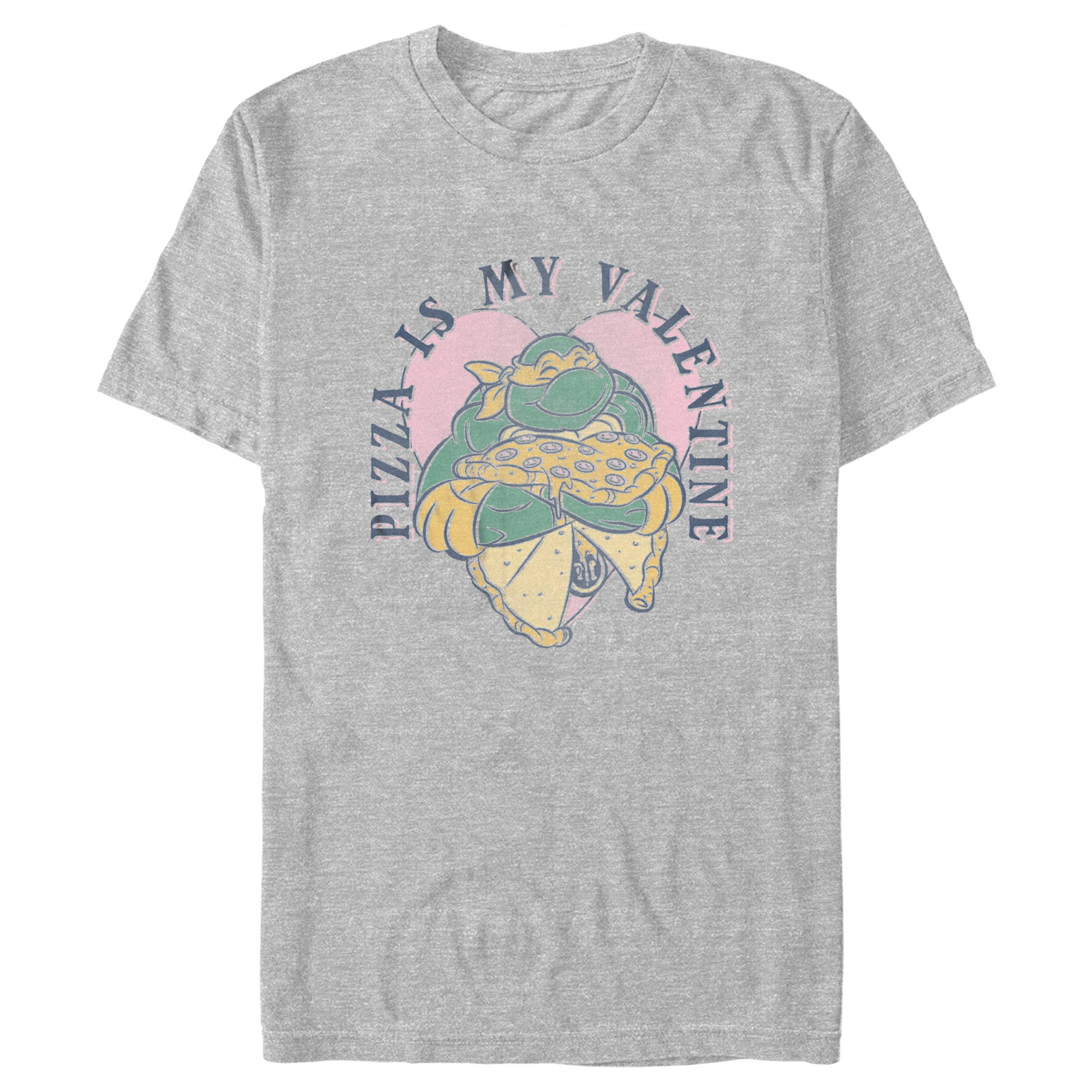 Boy’S Teenage Mutant Ninja Turtles Michaelangelo Pizza Is My Valentine T-Shirt