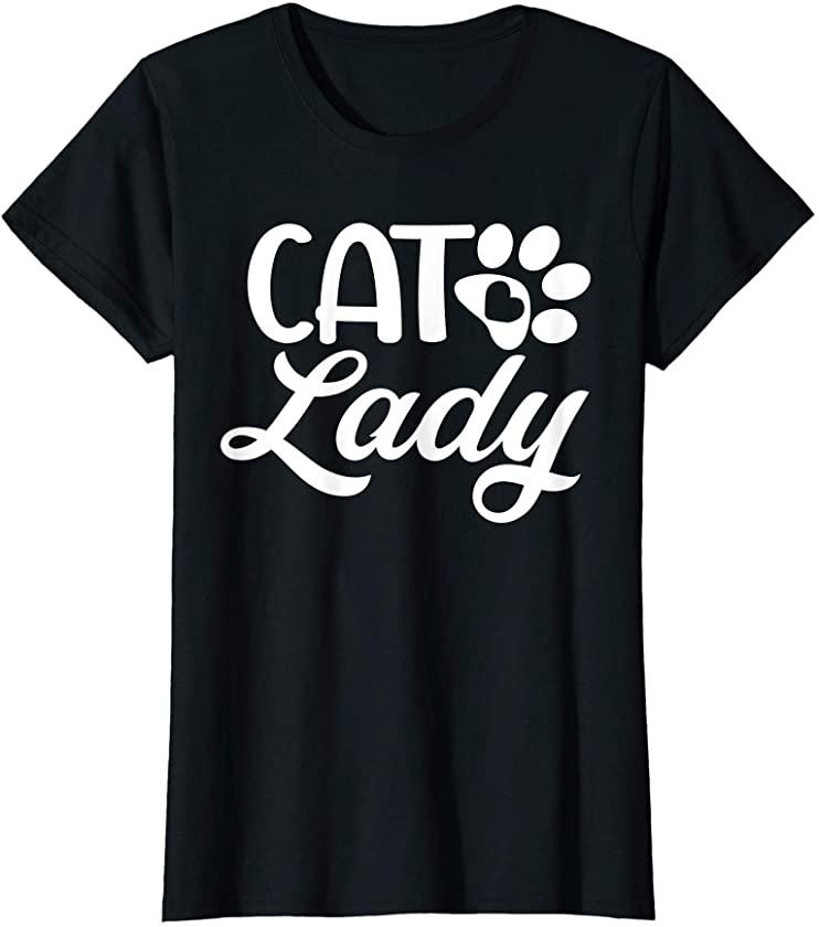 Womens Cat Lady – Best Kitten Kitty Lover Gift For Women T-Shirt