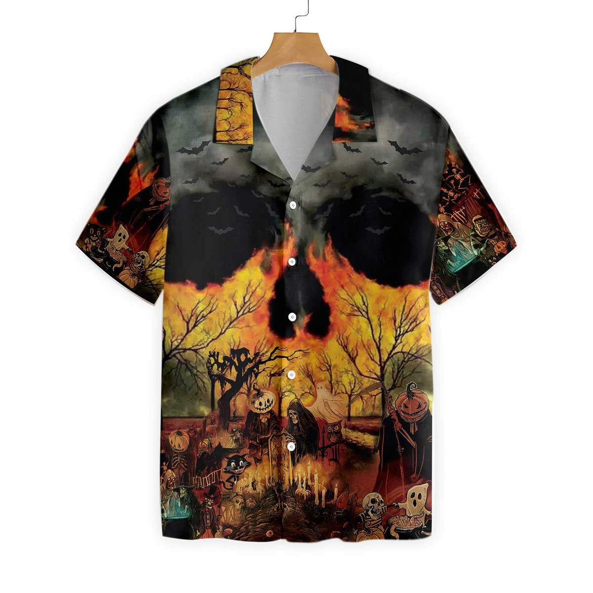 Party At Halloween Night Hawaii Shirt Ha74474