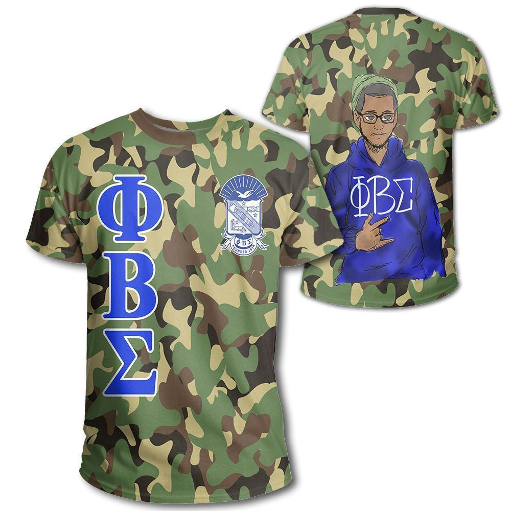 Fraternity Tshirt – Military Phi Beta Sigma Tshirt