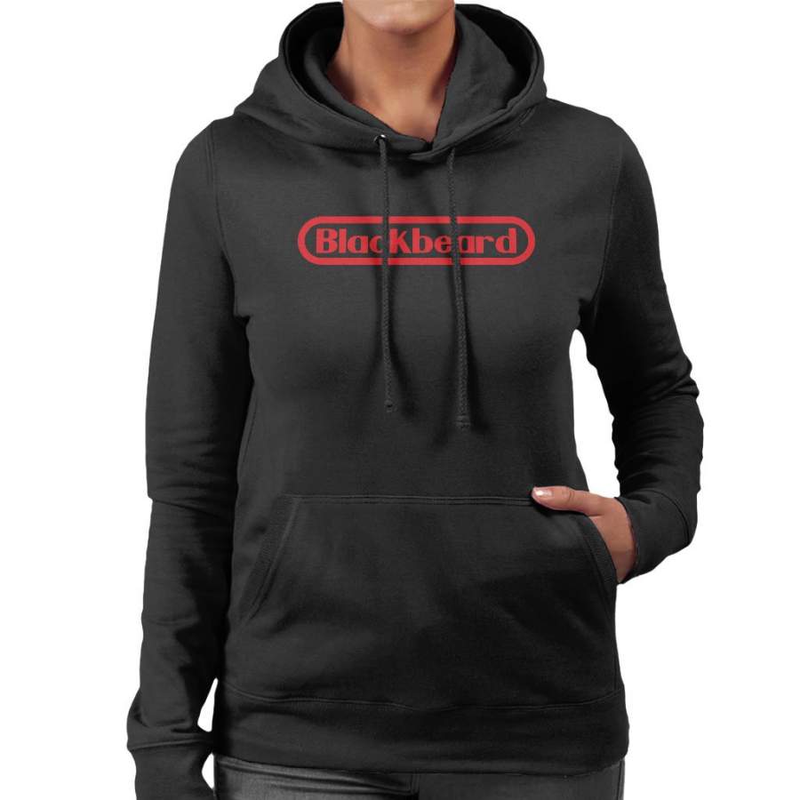 Blackbeard Nintendo Logo One Piece Women’s Hooded Sweatshirt