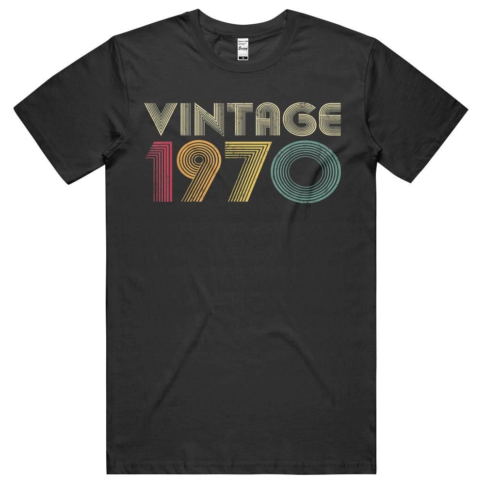 50th Birthday Gift Vintage 1970 Classic Men Women Mom Dad Unisex Shirt