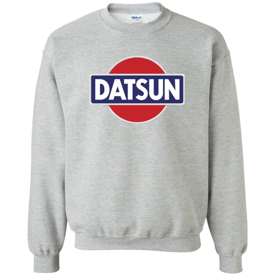 AGR Datsun Logo Crewneck Pullover Sweatshirt