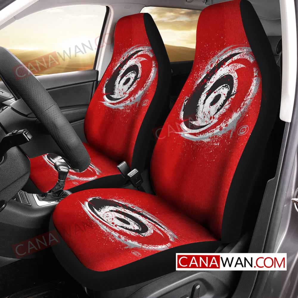 Carolina Hurricanes Style44 3D Customized Personalized Car Seat Cover