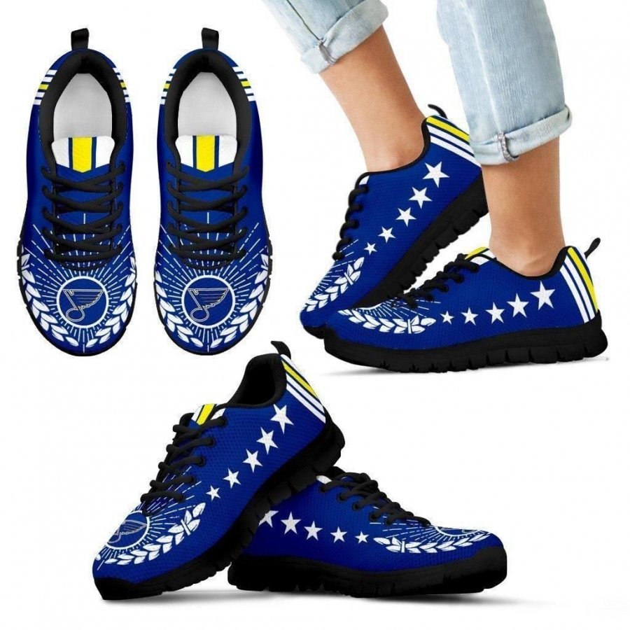 Line Of Stars Victory St. Louis Blues Sneakers #161