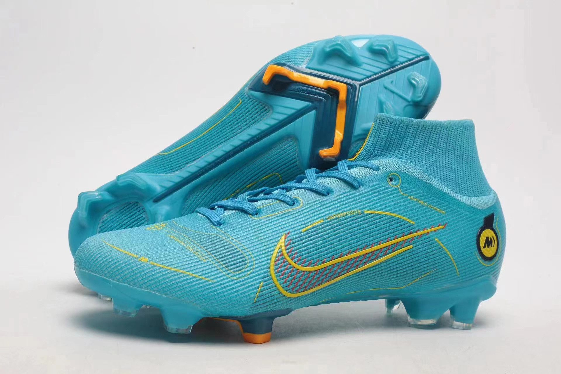 Nike Mercurial Vapor 14 Elite FG Chlorine BlueMarina Shoes Sneakers, Men SNK915592634