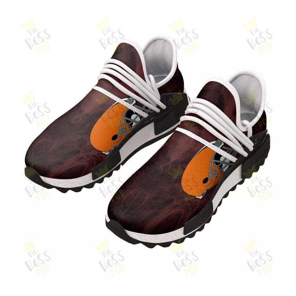 Cleveland Browns Logo Dark Gift For Cleveland Browns Fans Sport Running Sneakers Shoes