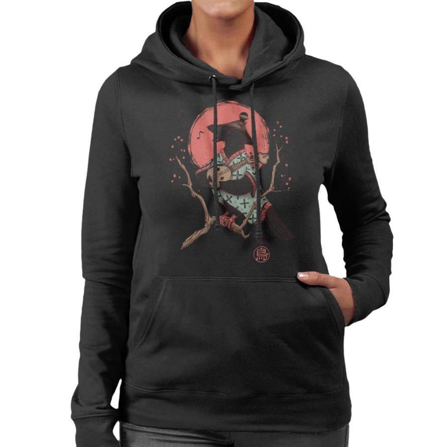 Song Bird Japan Women’s Hooded Sweatshirt