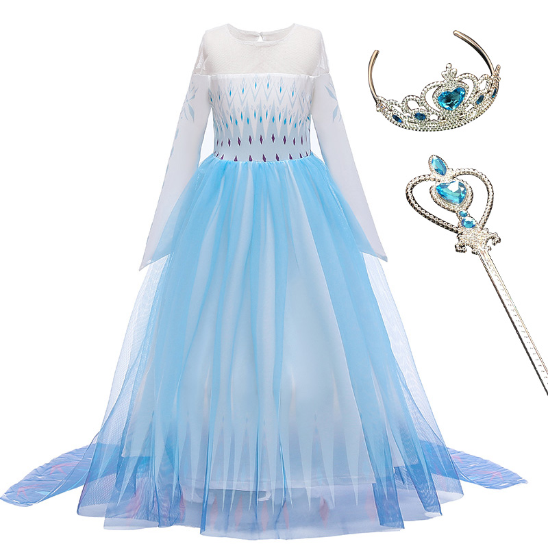 3-12T Kids Ball Clothing Cosplay Elegant Princess Kids Dresses for Girls Children’s Party Gown Dress Suit alx